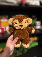 Monkey Bear Crochet Plush