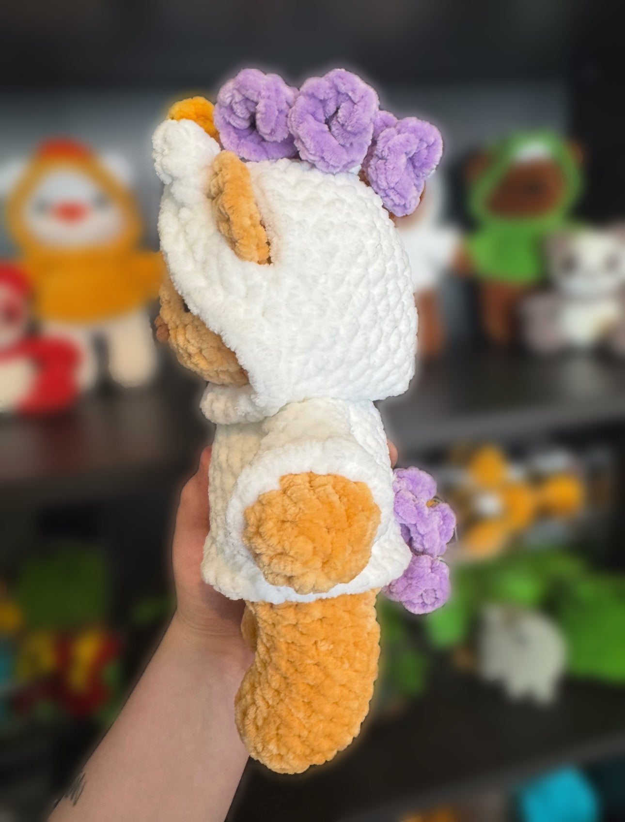 Unicorn Hoodie Bear Crochet Plush