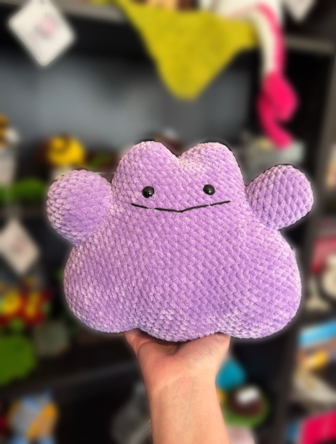 Shapeshifting Blob Crochet Plush