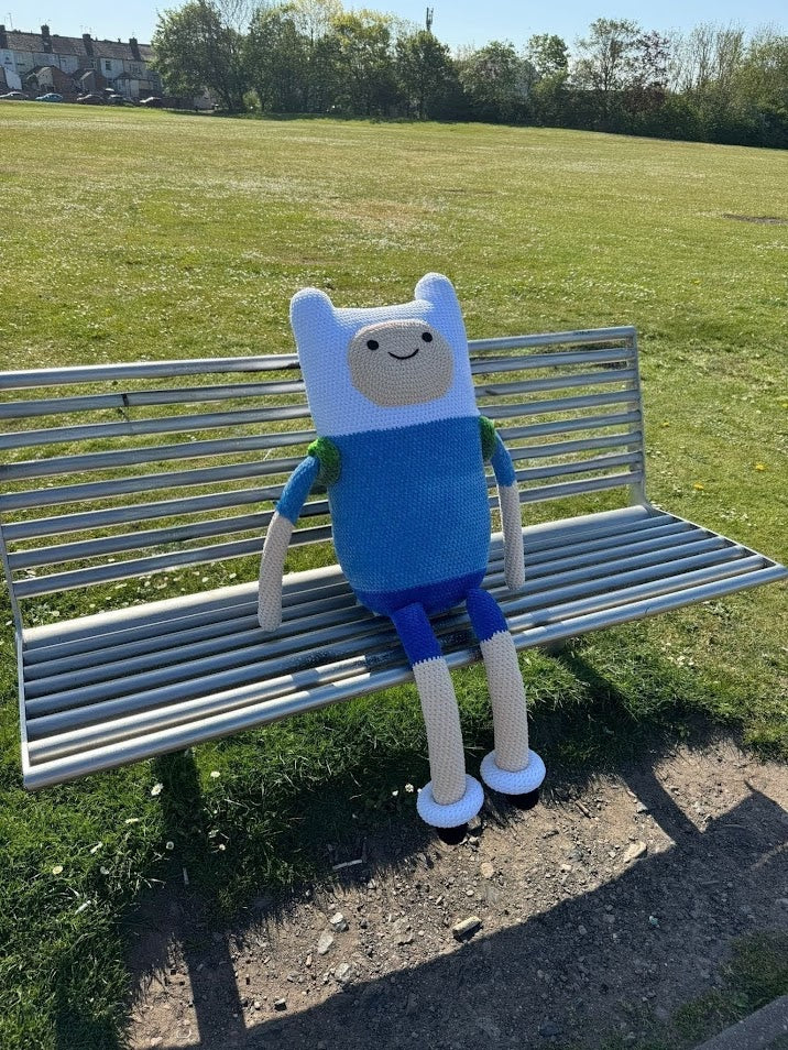 Finn the Human - Extra Large Crochet Plush