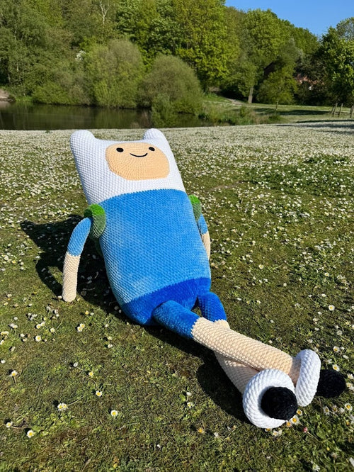 Finn the Human - Extra Large Crochet Plush