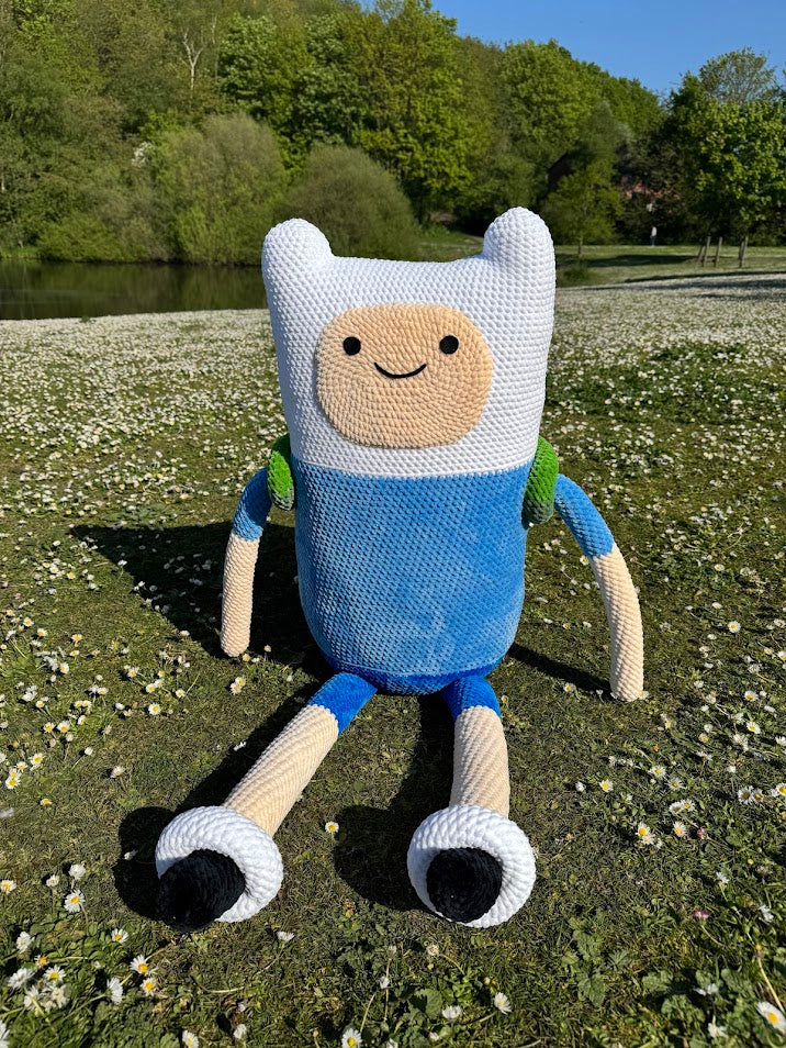 Finn the Human - Extra Large Crochet Plush